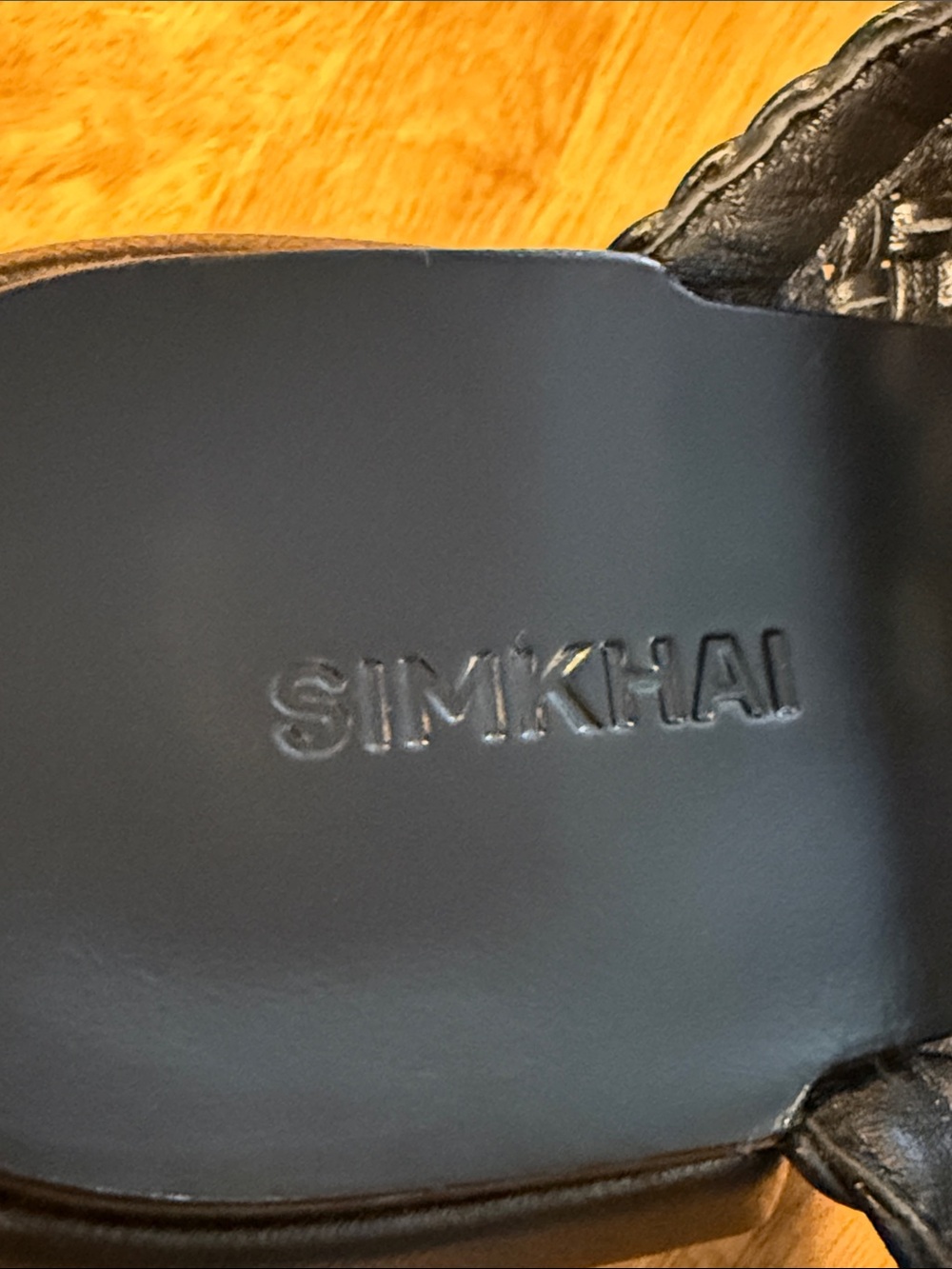 SIMKHAI Elia woven leather mules Size 36 - Picture 5 of 8